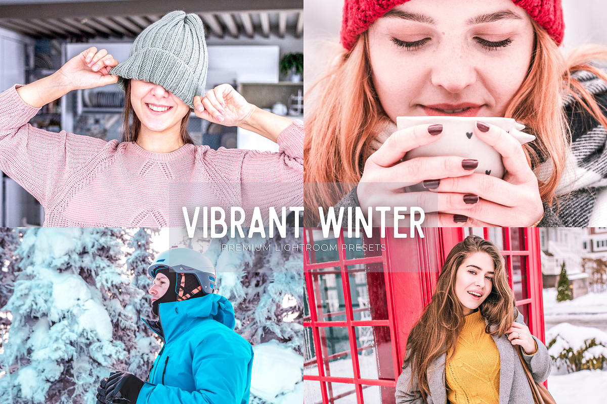 15 Vibrant Winter Lightroom Presets, a Preset Add-On by RamsaGraphi (Photo 1 of 9)