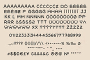Sailors Diary Tattoo Style Font, a Sans Serif Font by BAD TASTE (Thumbnail 5 of 7)