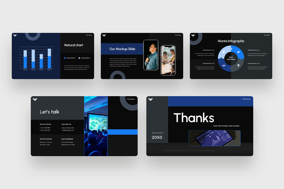 Monta - Company PowerPoint Template, a Presentation Template by BeadyLab (Photo 5 of 5)