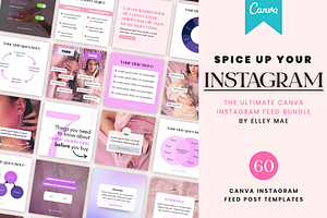 Instagram Carousel Canva Bundle