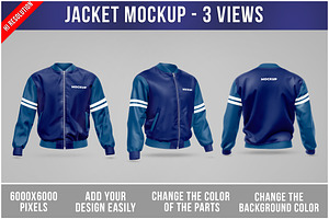 Jacket Mockup PSD