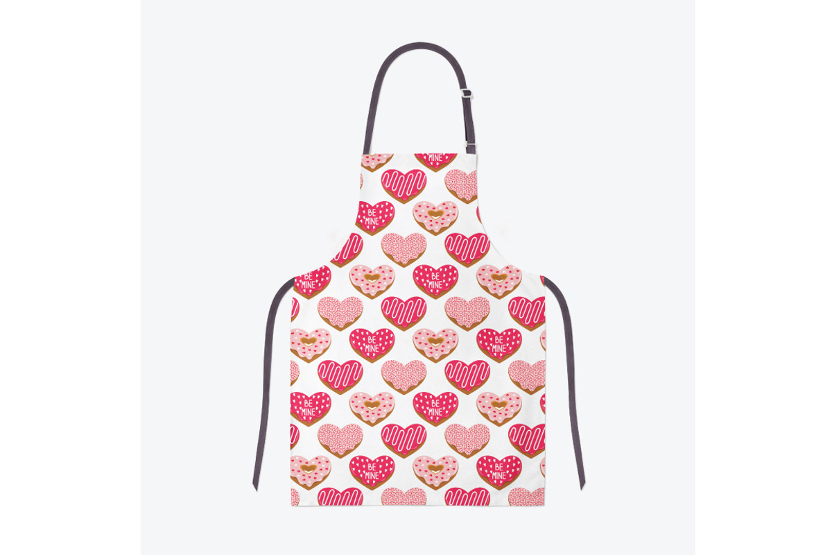 Heart Doughnuts Seamless Pattern, a Pattern Graphic by K McCormack Designs (Photo 3 of 4)