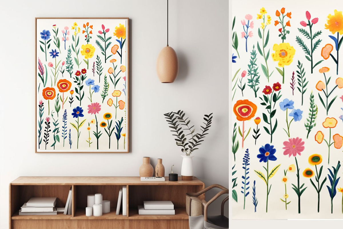 8 Matisse flower wall art print, a Decorative Illustration by ARTOZEN DIGITAL (Photo 6 of 12)