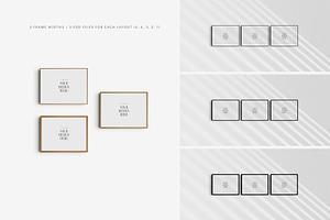 4:3 Frame Mockup BUNDLE 3:4 L