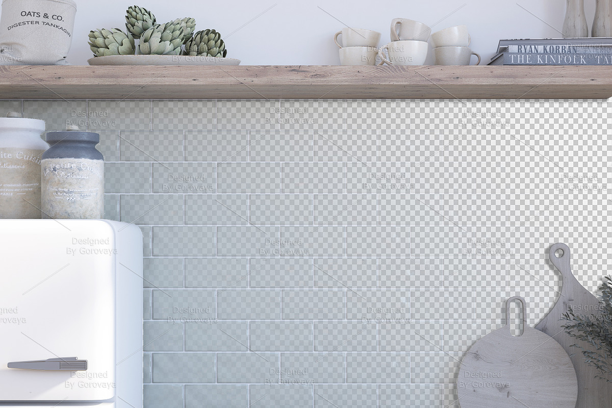 Interior Mockup, Kitchen Mockup, a Household Mockup by Designed By Gorovaya (Photo 6 of 7)