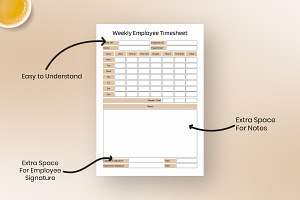 Time Tracking Worksheet For Employee