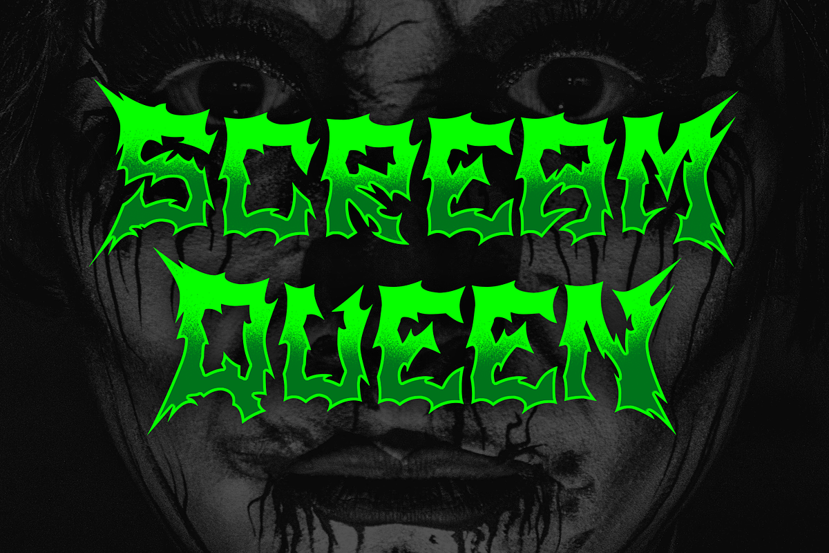 Dark Bones, a Blackletter Font by zamjumps (Photo 3 of 7)