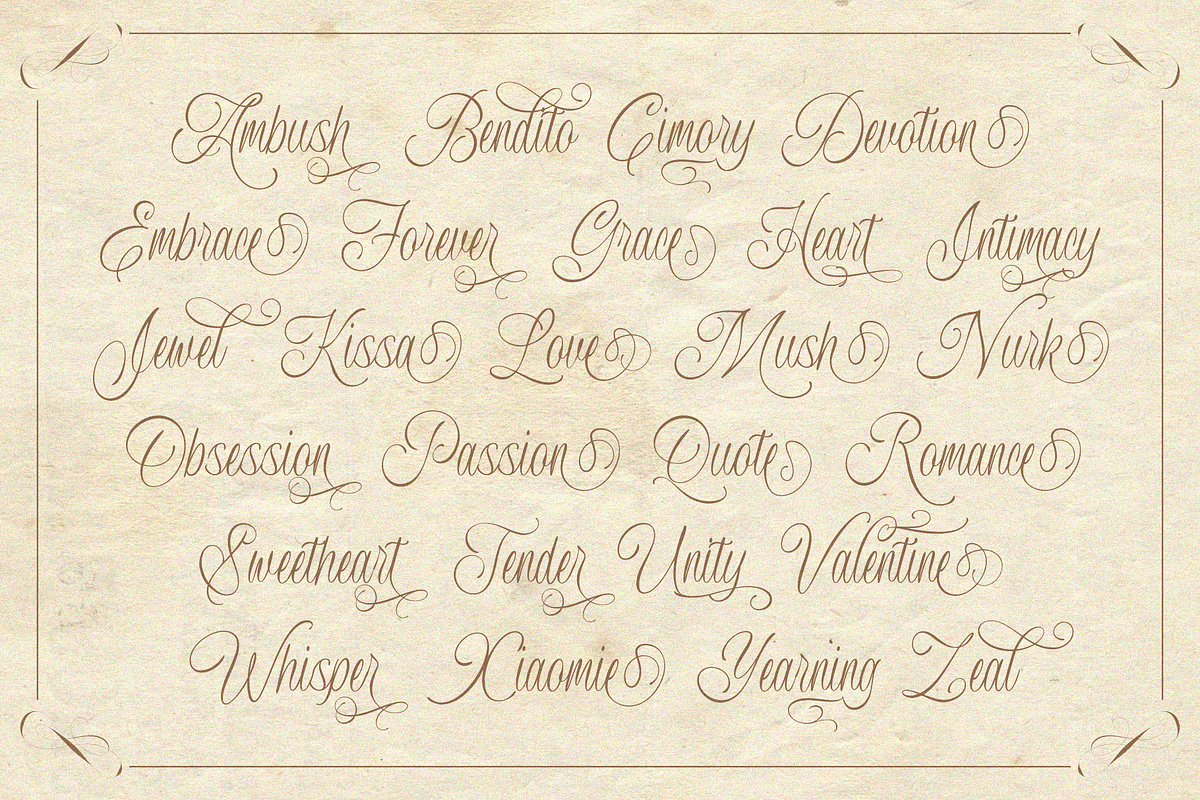 MAULIEDA REMIGHE — Luxury Wedding, a Script Font by Enxyclo Studio (Photo 4 of 15)