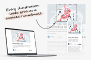 12 Gut Health Concepts, a Food Illustration by VectorMine (Thumbnail 4 of 7)
