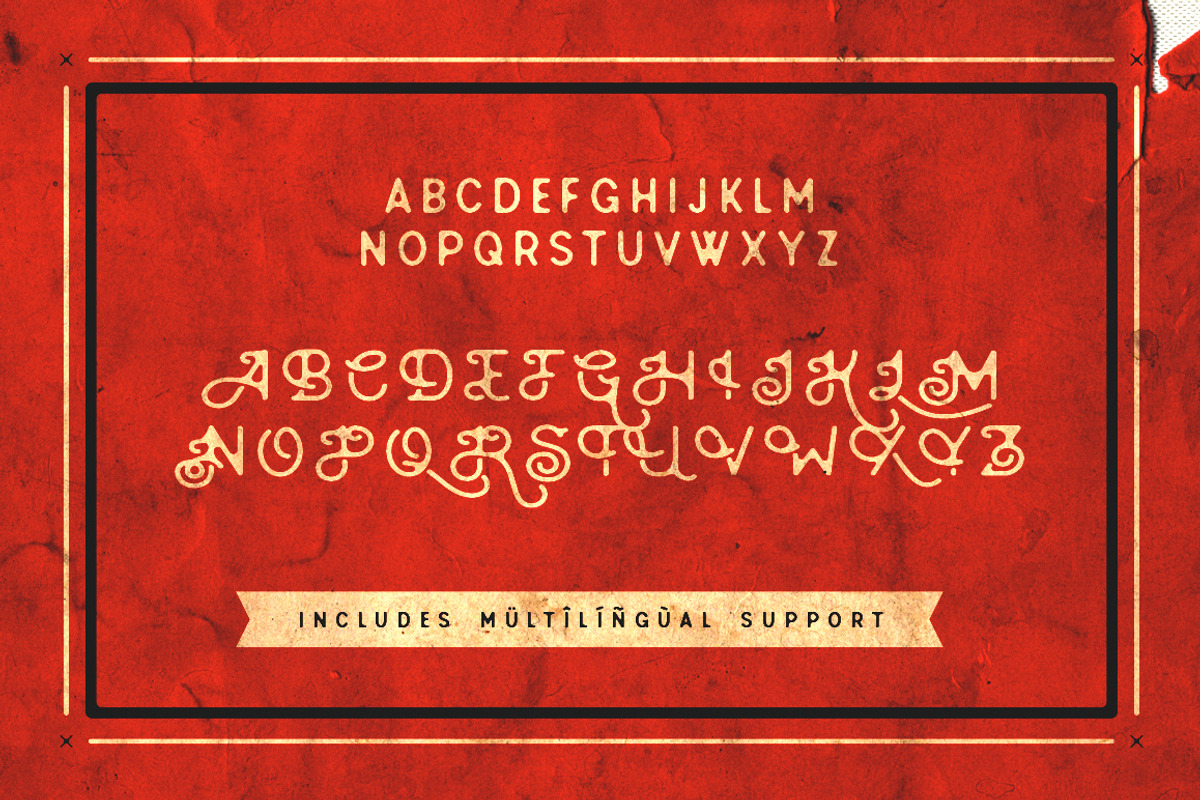 Jackal Display Font preview 3
