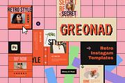Greonad Instagram Template, a Social Media Template by Creatchees.std (Thumbnail 1 of 5)