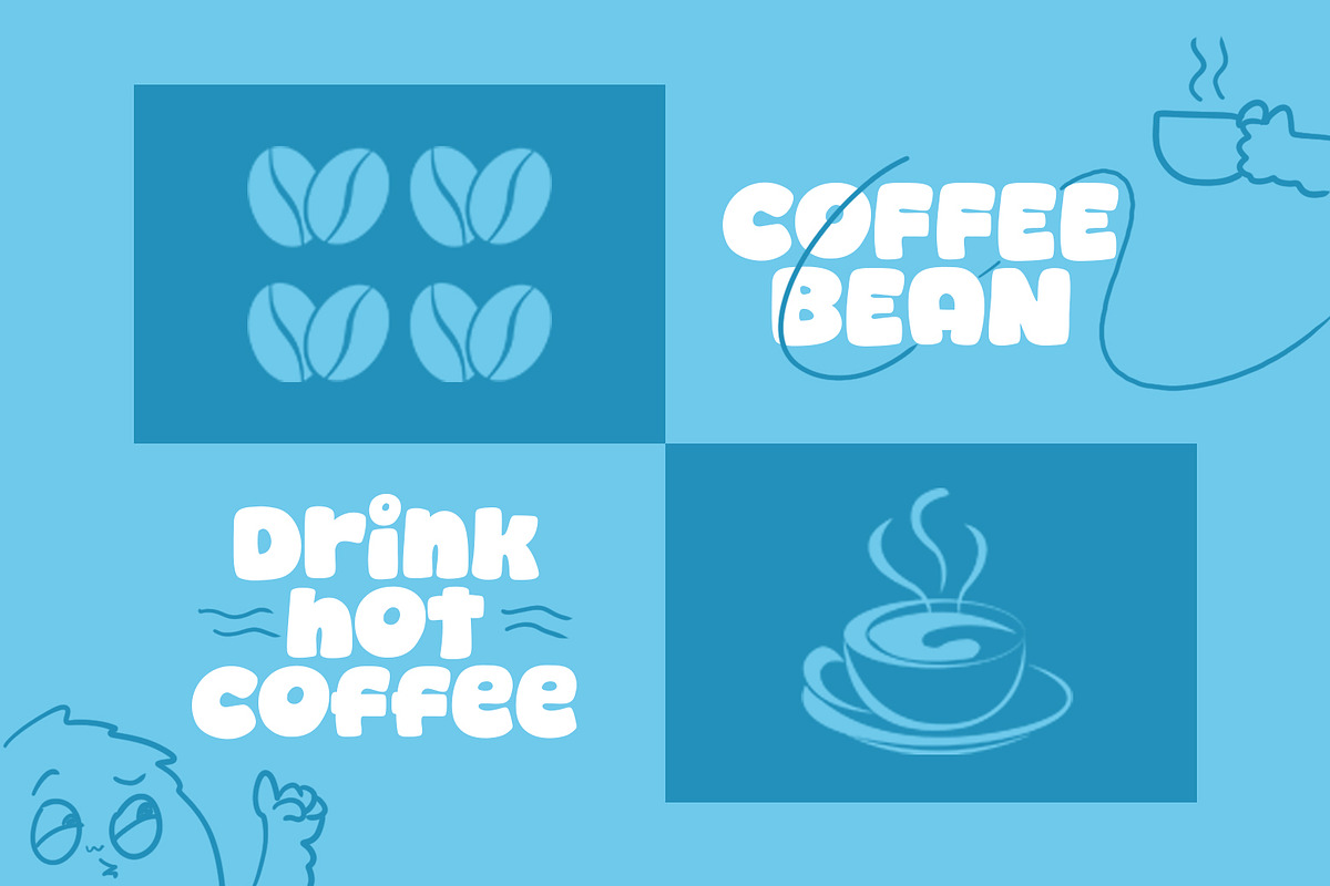 Nowster Cute - Cozy & Display Font, a Handwritten Font by khurasan (Photo 5 of 6)
