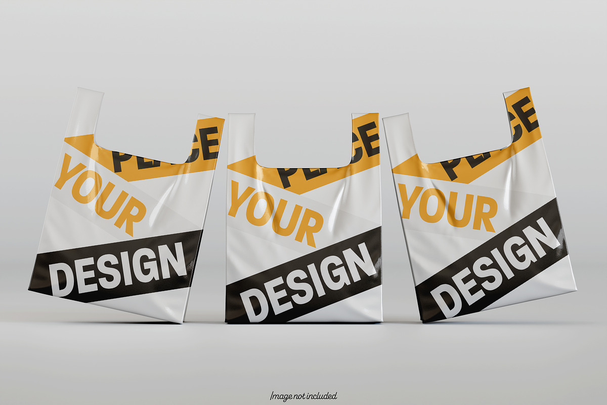 Plastic bag mockup bundles, a Packaging Mockup by Ambo Ampeng (Photo 19 of 19)