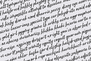 Black Forest Handwritting Font