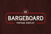 Bargeboard Vintage Serif Font, a Serif Font by UICreative (Thumbnail 1 of 13)