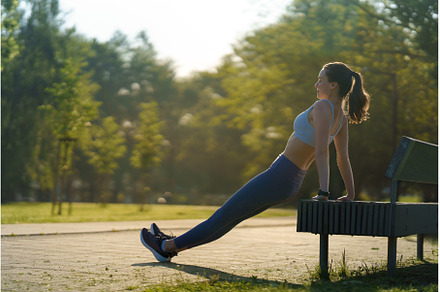 Full lenght portrait of beautiful, a Sports & Recreation Photo by HalfPoint