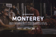 SA Monterey Retro Bold Display Font, a Sans Serif Font by Artcoast Std. (Thumbnail 1 of 8)