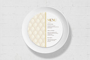 Wedding Menu Template, a Flyer Template by BrandPacks (Thumbnail 3 of 4)