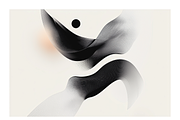 Miba Co · B&W Abstract Minimalism, a Texture Illustration by milatovar (Thumbnail 15 of 20)