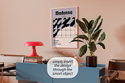 Framed Poster Mockup Bundle MADONNA, a Household Mockup by Bonumo (Thumbnail 8 of 10)