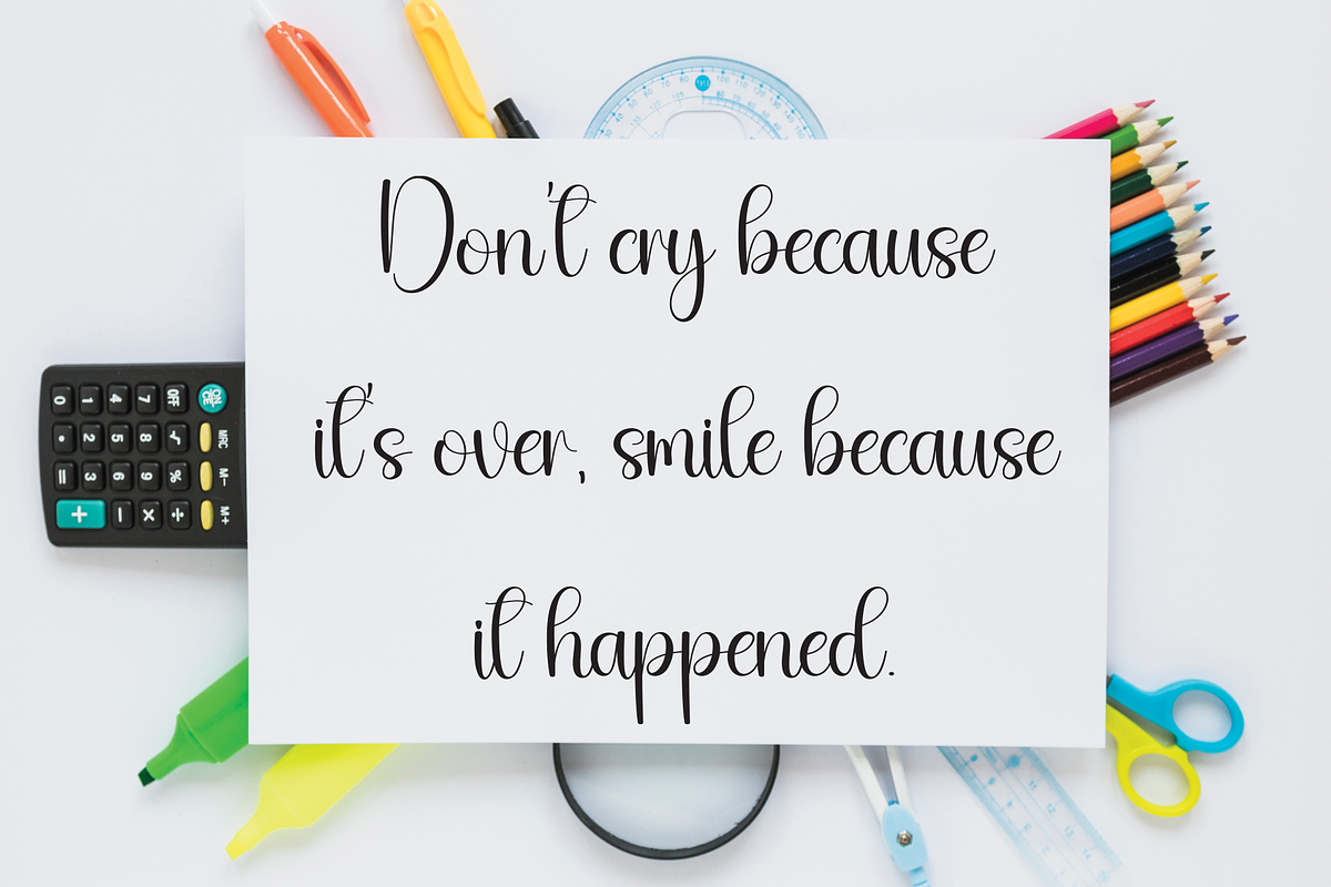 Height | Script Font, a Handwritten Font by Scratchones (Photo 4 of 9)