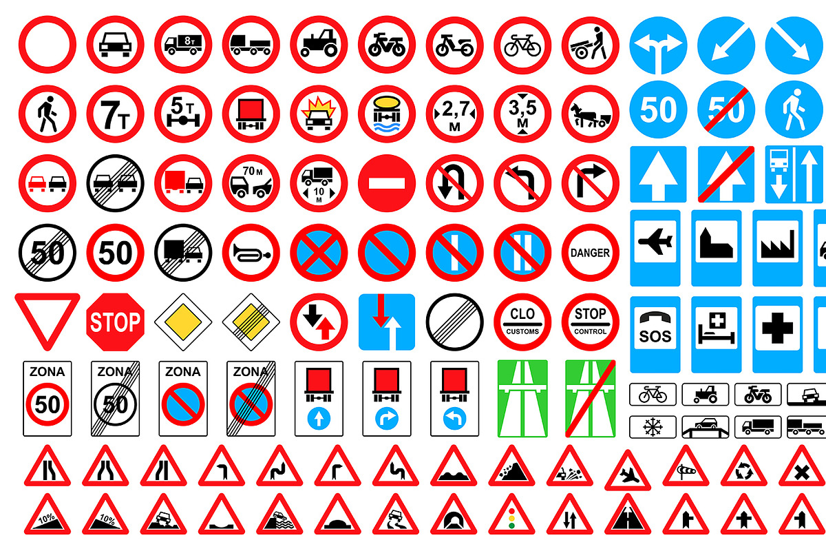 Road signs, a Graphic by Volyk (Photo 6 of 6)