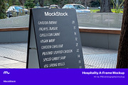 Hospitality A-Frame Mockup, a Product Mockup by mockstock (Thumbnail 2 of 2)