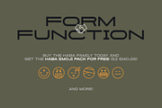 Haba Display Font Family, a Font by Barghest (Thumbnail 6 of 9)