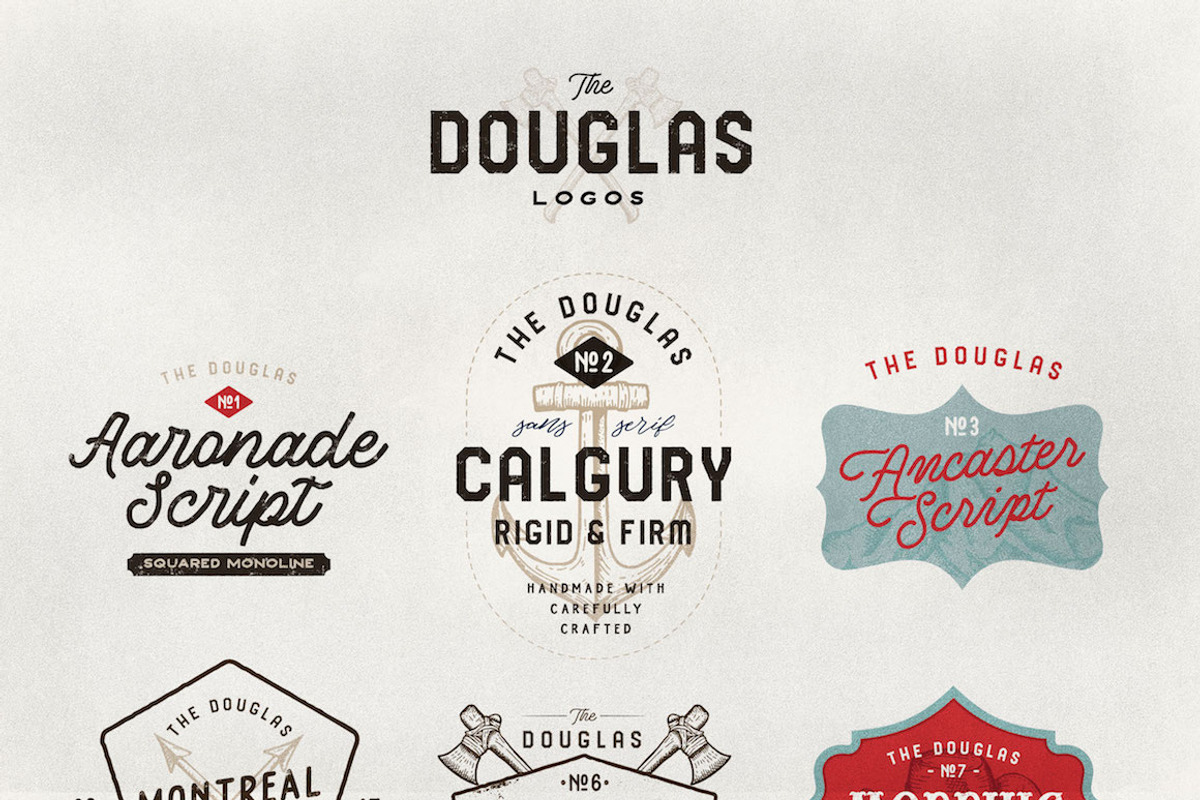 DOUGLAS COLLECTIONS (BUNDLE), a Font by Adam Fathony (Photo 19 of 20)