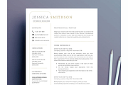 Interior Designer Resume Template, a Resume Template by Climbwithelevator (Thumbnail 1 of 10)