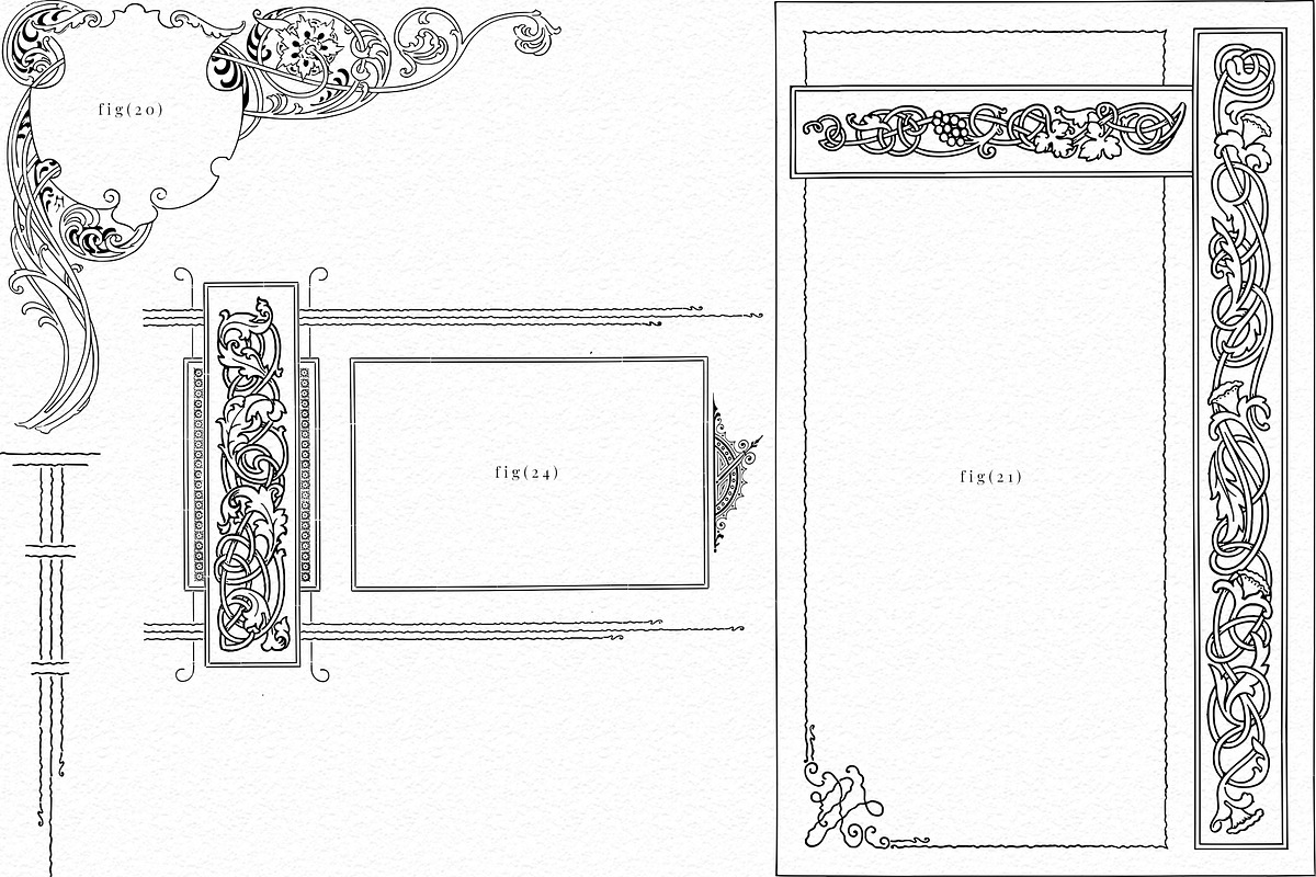 Procreate Corners and Borders, a Brush Add-On by AW Studios (Photo 6 of 9)