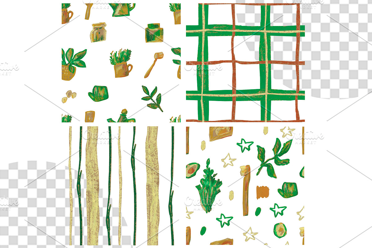 Kids Crayon Eco Lifestyle Seamless, a Pattern Graphic by Lucyinyourheart (Photo 5 of 10)