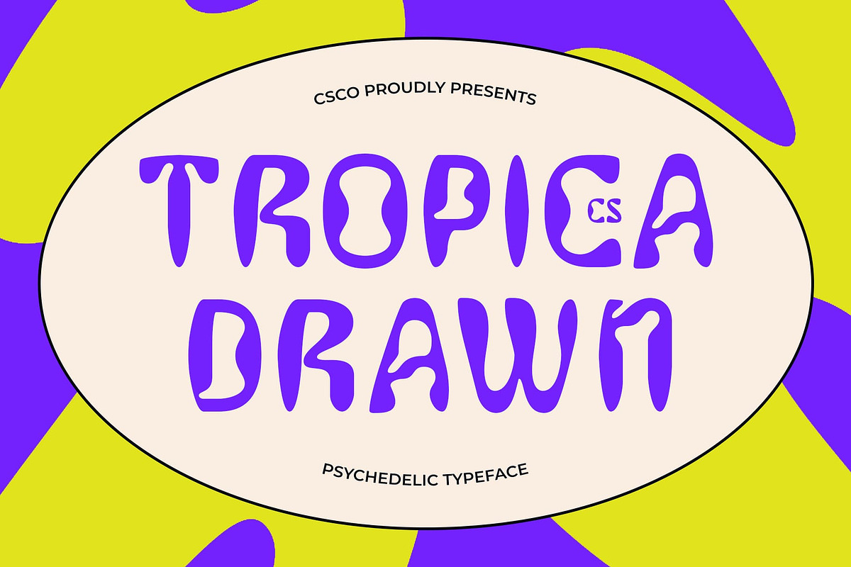 CS Tropica Drawn, a Sans Serif Font by Craft Supply Co. (Photo 1 of 8)