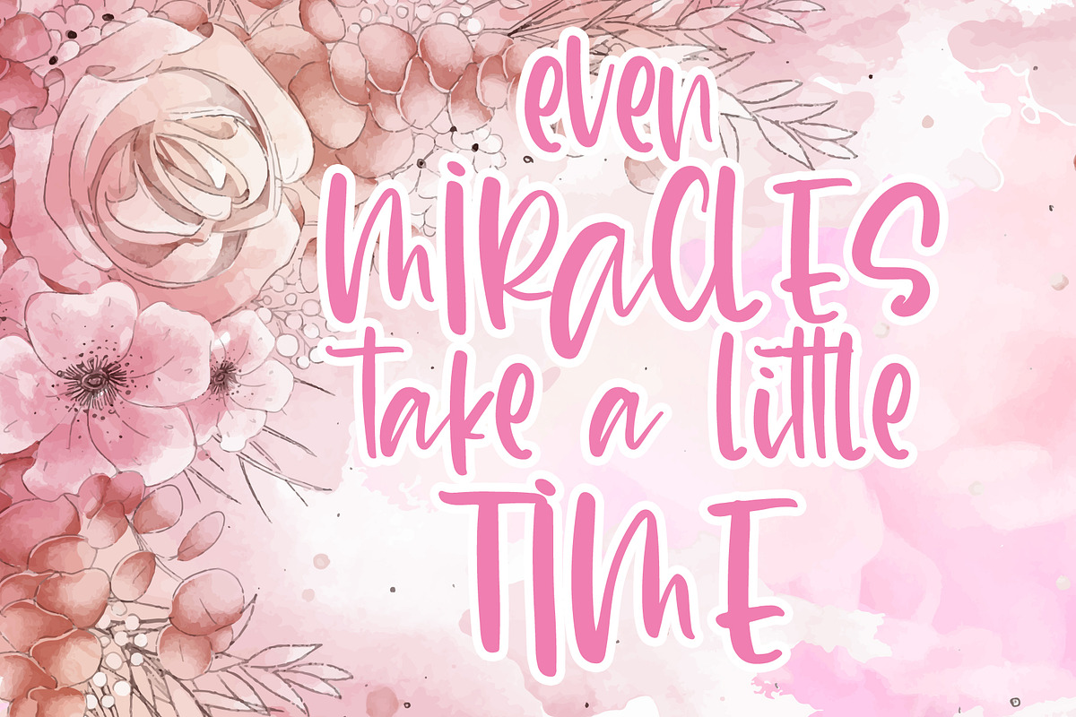 Blush Lovely - Handwritten Font preview 3