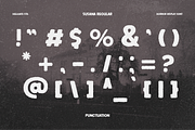 Susana Horror Display Font, a Sans Serif Font by GRVS Studio (Thumbnail 5 of 6)
