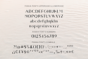 Fossia - Chic Modern Sans Display, a Sans Serif Font by Cloverons (Thumbnail 14 of 14)