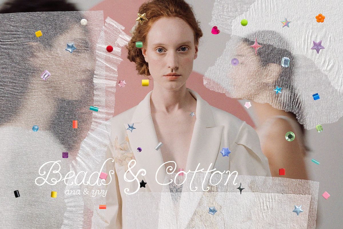 COTTON & BEADS Bedazzled Paper, a Texture Graphic by ana & yvy (Photo 18 of 18)