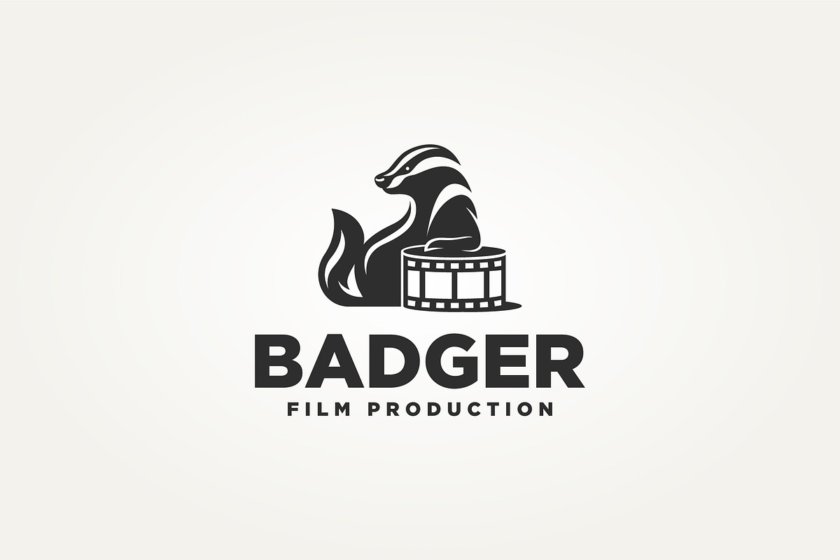 honey badger icon logo vector, a Branding & Logo Template by Blazybone (Photo 1 of 2)