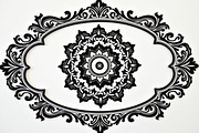 Vintage Floral Laser Cut Ornamental, an Object Illustration by Designs_River (Thumbnail 6 of 10)