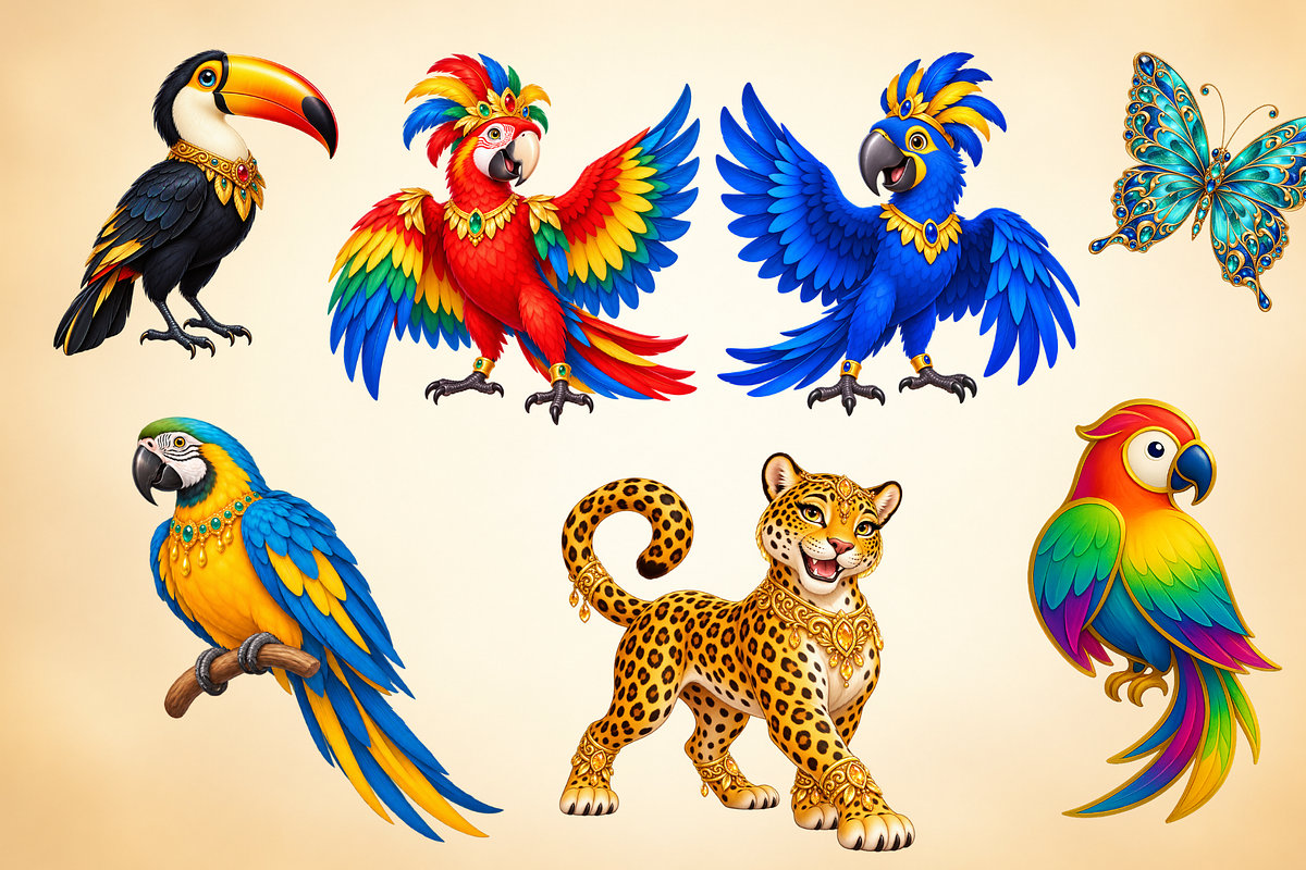 Brazilian Carnival – 100 PNG Clipart, an Object Illustration by MarisoArt (Photo 7 of 9)