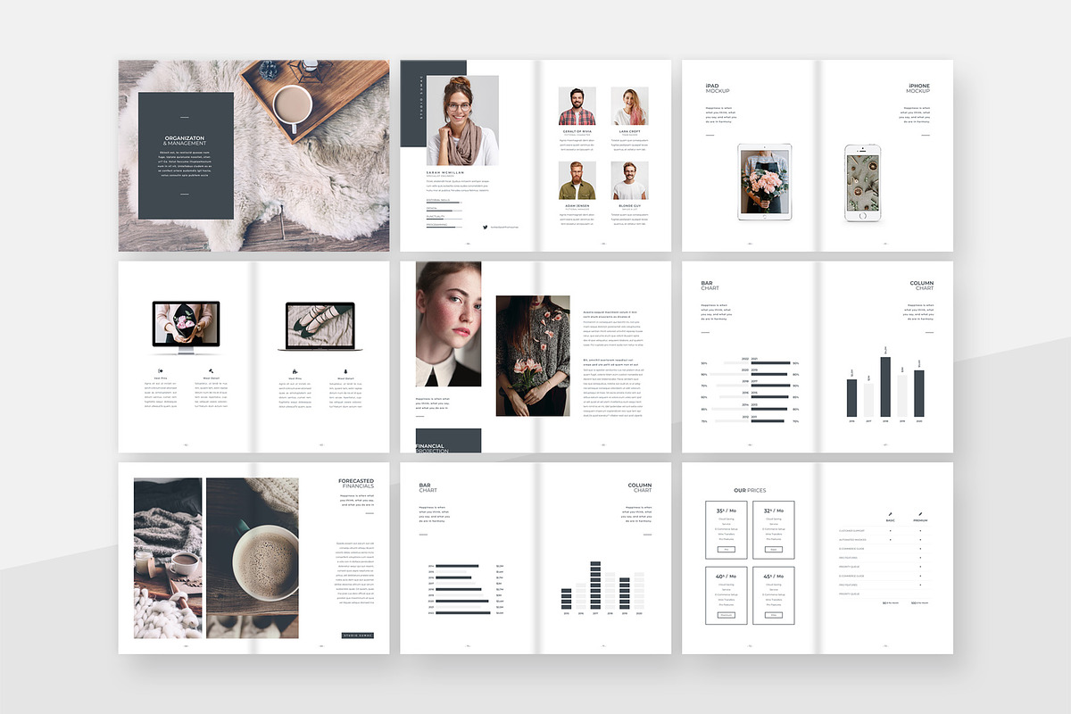 Hickory Proposal Template, a Brochure Template by Studio Sumac (Photo 8 of 8)