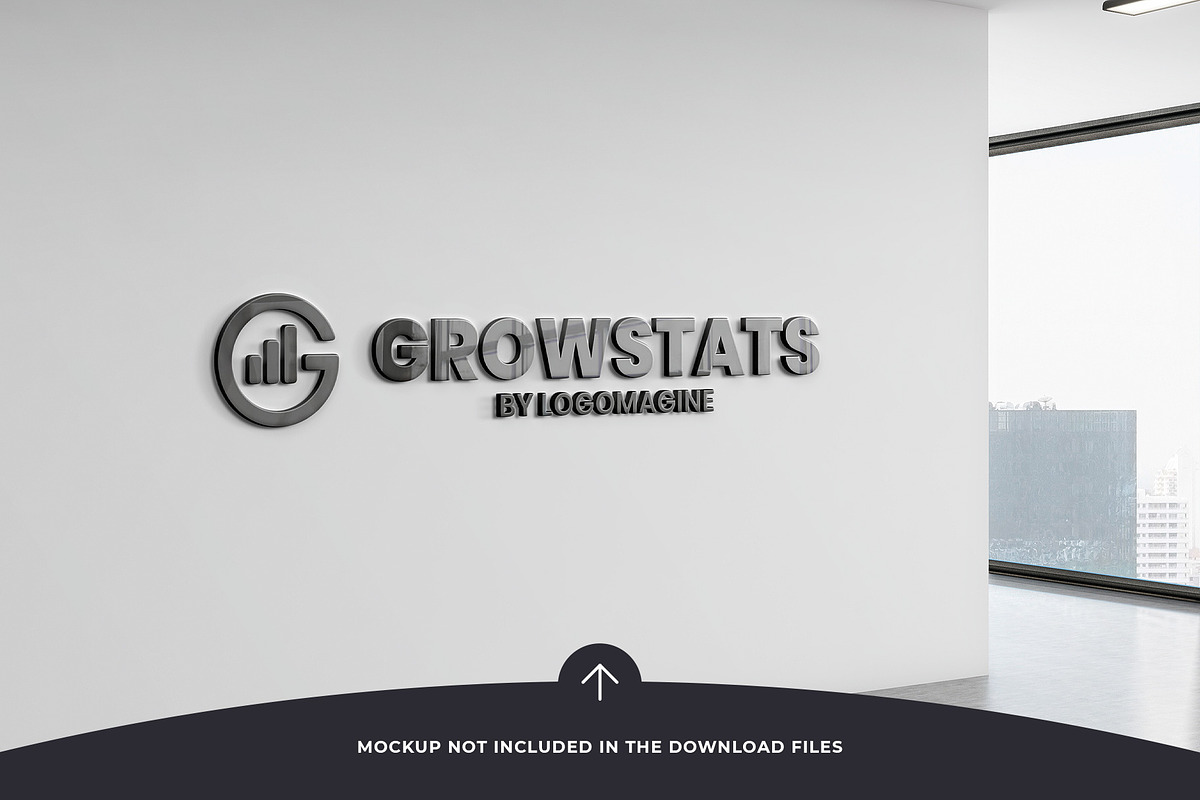 Grow Stats - Letter G Logo Template, a Branding & Logo Template by LOGOMAGINE (Photo 4 of 16)
