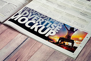 Newspaper Advertise Mockup, a Print Template by 2dsight (Thumbnail 7 of 11)