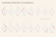 Human Design Vector + CANVA Bundle, an Illustration by Backyard Rose (Thumbnail 24 of 35)