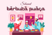 Marhaban - Arabic Style Font, a Script Font by Alpaprana (Thumbnail 4 of 7)