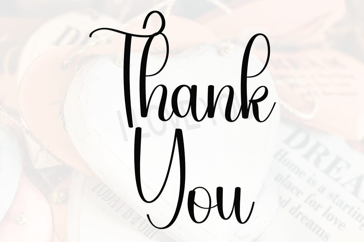 Blanket Valentine, a Handwritten Font by FreshTypeINK (Photo 5 of 8)