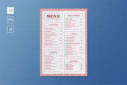 Asian Food Menu, a Print Template by The Savory Directors (Thumbnail 1 of 3)