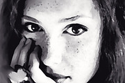 Black & White Painting Effect PS ATN, an Action Add-On by JasGraphicTools (Thumbnail 12 of 16)