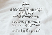 Astrea - Handwritten Font, a Script Font by Weape Studio (Thumbnail 11 of 11)