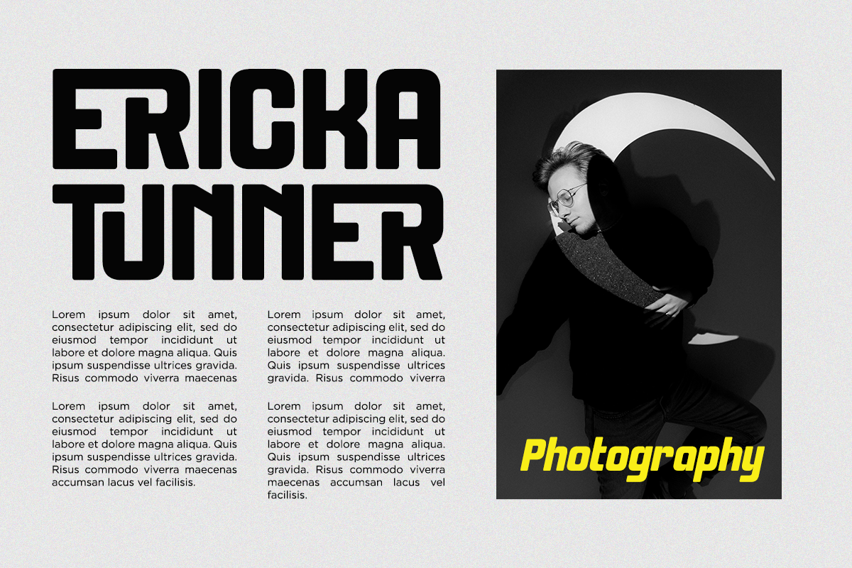 Oatlash - Bold Stylish Font, a Sans Serif Font by RagamKata (Photo 5 of 10)